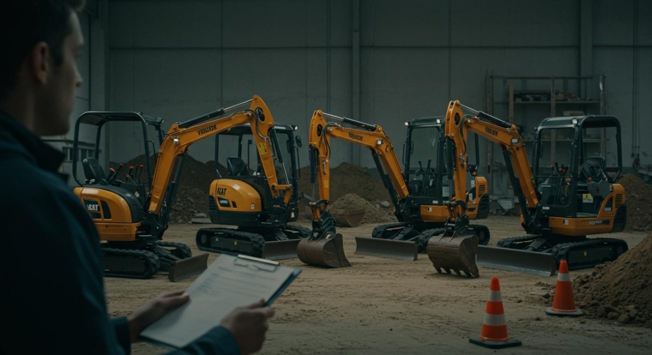 Choosing the Right Mini Excavator Model for Your Job